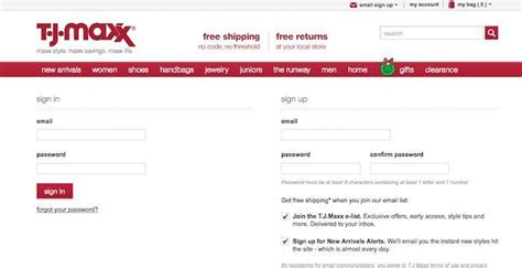 Use the store locator to find our family of stores near you. . Tj maxx pay bill